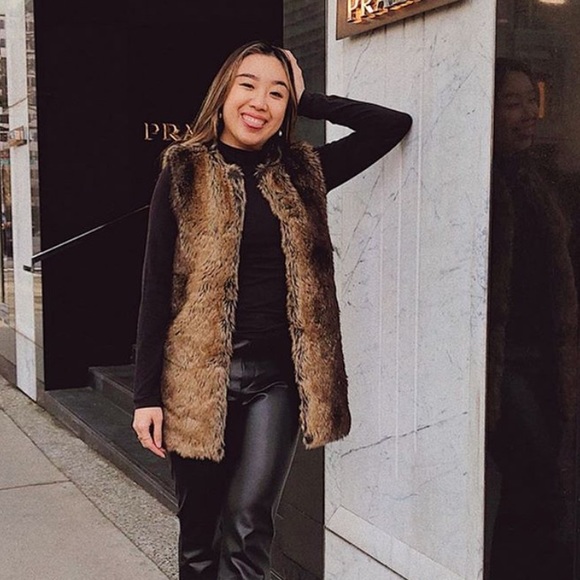 Vero Moda Faux fur vest - Picture 2 of 4